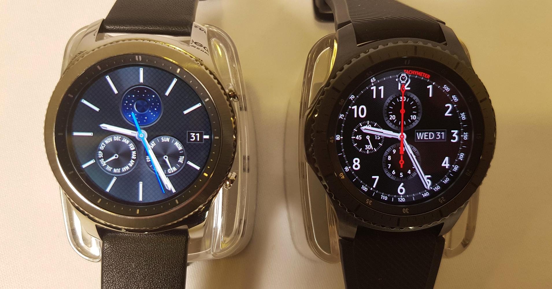 Samsungが新型スマートウォッチ「Gear S3」を発表！文字盤を常時表示する”Always on Display”が気になる | Apple  Watch Journal