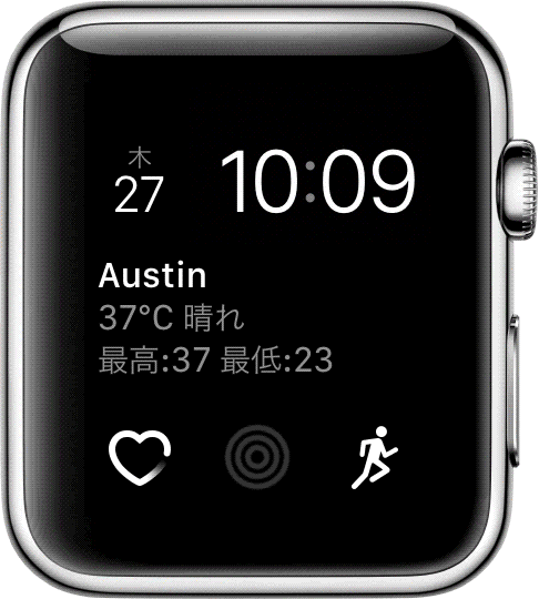 Watchos3 customize watch face animation