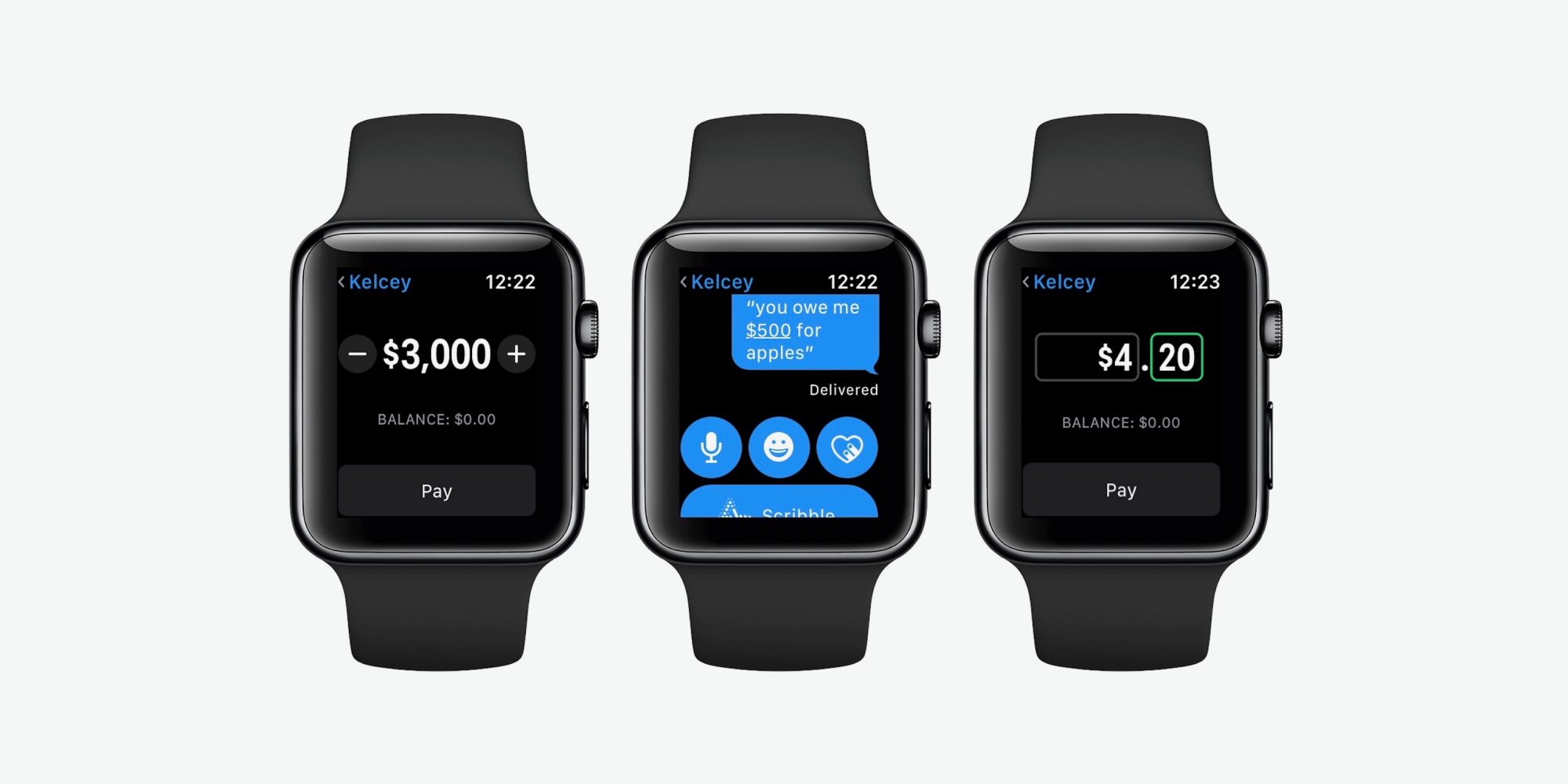 Apple pay cash watch