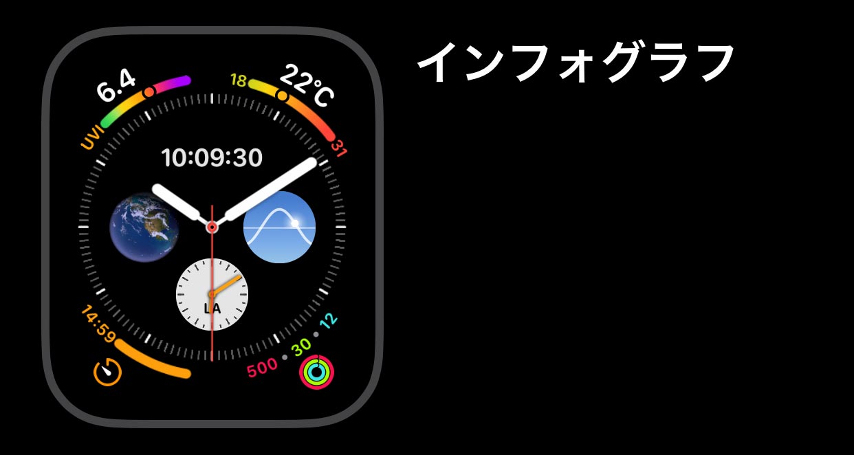 AppleWatchで「デジタルの秒表示」に対応している文字盤まとめ | Apple 