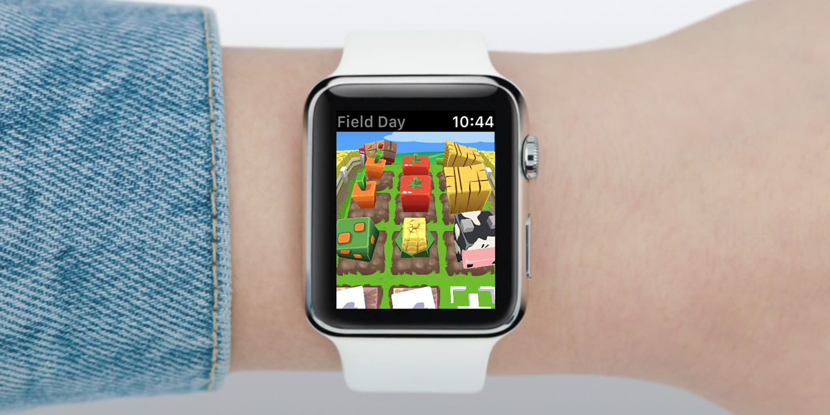 これがwatchOS 3の本気!?Apple Watchのゲームプラットフォームとしての可能性を感じる農園ゲーム「Field Day」