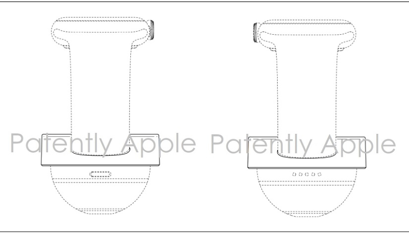 Appleが新しいAppleWatchスタンドのデザイン特許を取得？ストアでのディスプレイ用のスタンドか