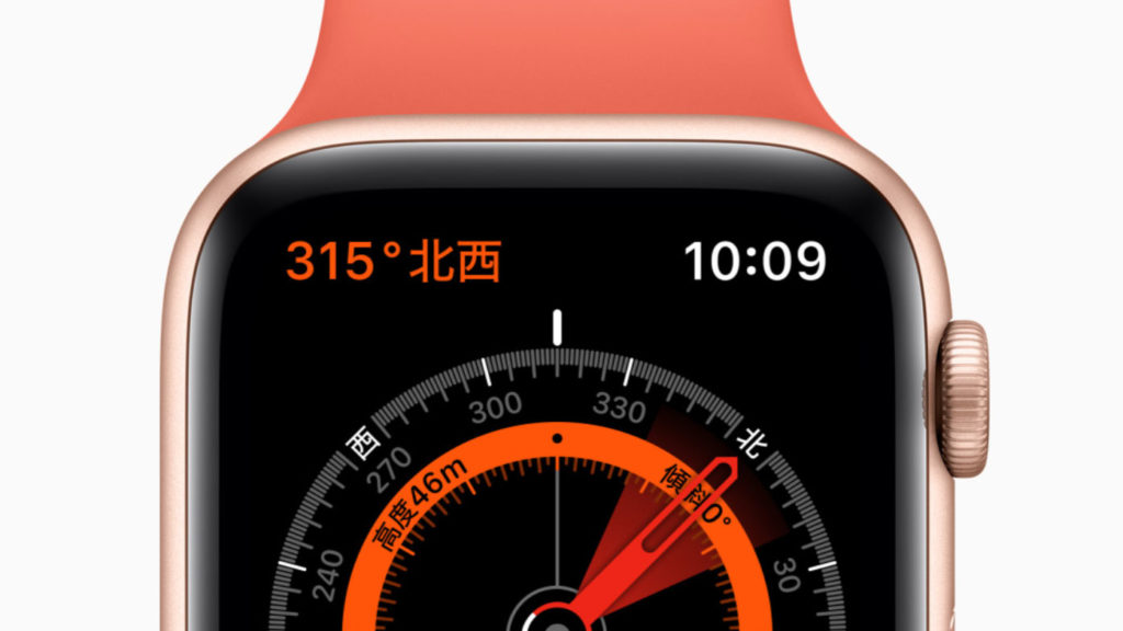 Applewatch Series5のコンパス 方位磁石 機能 一部のバンドで使用されている磁石と干渉の恐れ ミラネーゼループ等を使用する場合は影響あるかも Apple Watch Journal