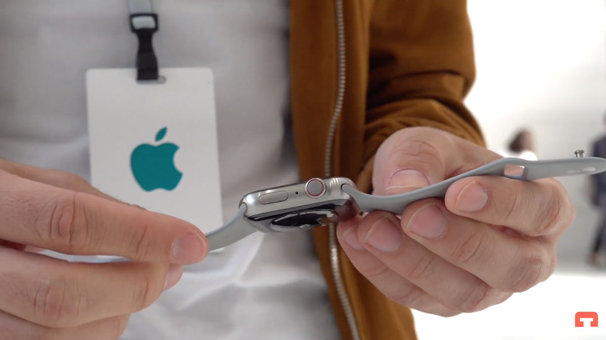 新素材「チタニウム」の質感が気になる人は要チェック！AppleWatch Series5のハンズオン動画