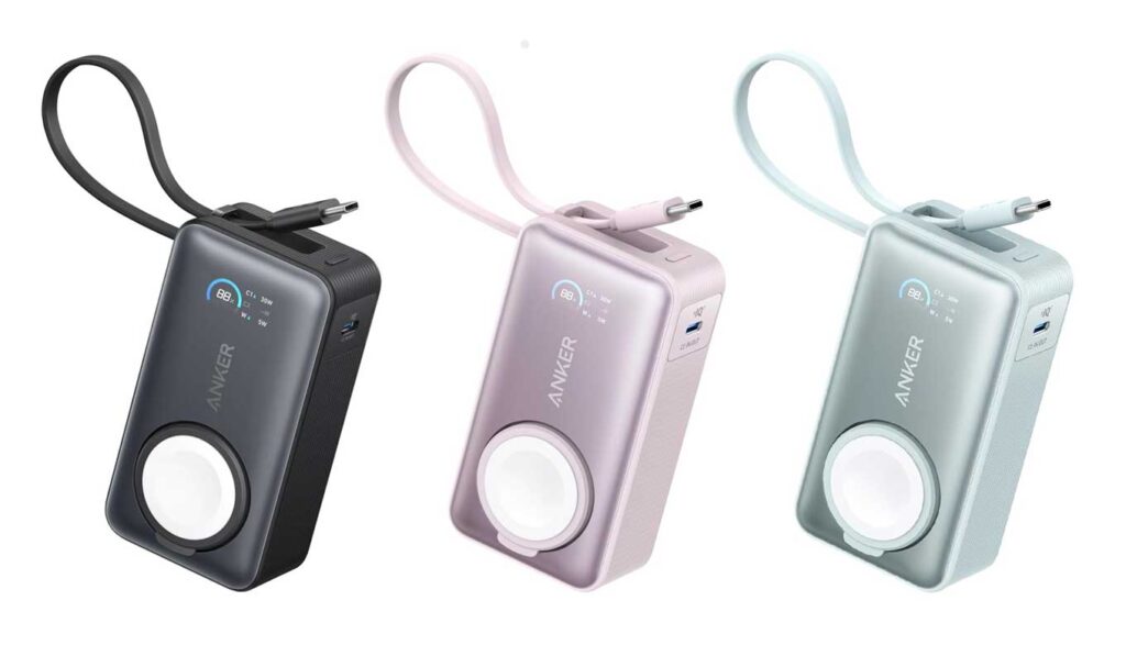 スマホアクセサリー Anker MagGo Power Bank (10000mAh, 35W) Anker MagGo Power Bank (10000mAh, 35W, For Apple Watch