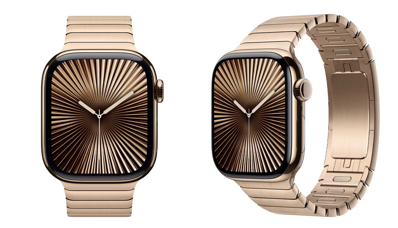 Apple Watch用ゴールドリンクブレスレット、Apple Storeで販売開始