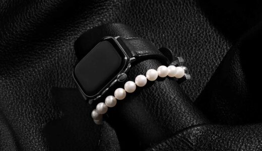 パール×レザーでApple Watchを装う──objcts.ioが新作バンドを限定受注